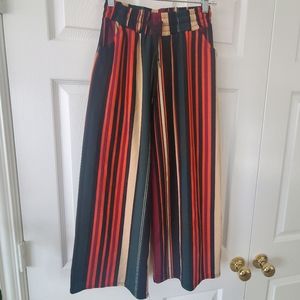 Wide Leg Cropped Lounge Pants